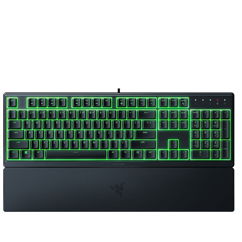 Razer Ornata V3 X Ergonomic Gaming Keyboard, Black (RZ03-04470200-R3U1) image 1