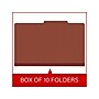 Medical Arts Press Pressboard Classification Folder, 2 Dividers, 2" Expansion, Legal Size, Red, 10/Box (DV-T52-26-3RED)~#|#~AA6BFF4A-D90F-43B4-981067788BBE495F_sc7