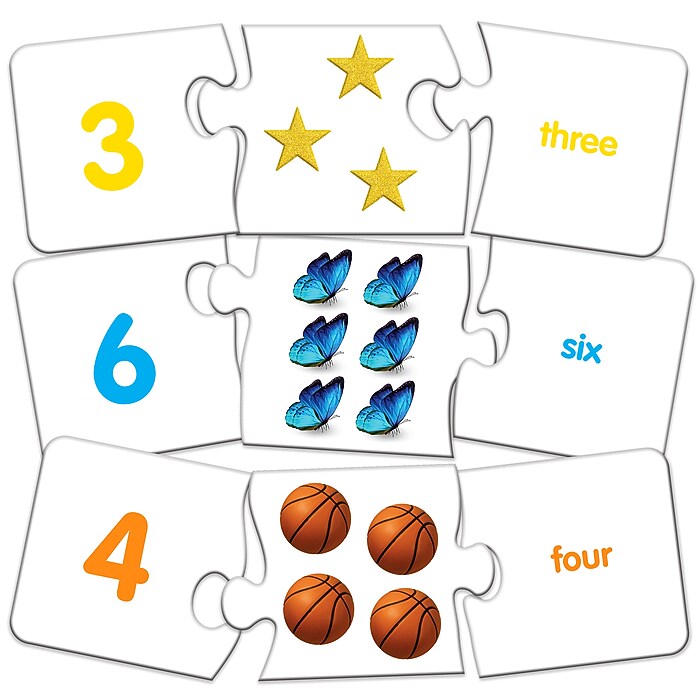 The Learning Journey International Match It! - Numbers, 60/Pieces