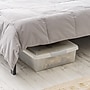 Iris 40 Quart Store and Slide Storage Container with Lid, Plastic, Gray (500229)~#|#~AA6EECB9-8F18-433C-B089282D03EDE21F_sc7