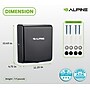 Alpine Industries Willow Commercial 120V Automatic Hand Dryer, Matte Black (405-10-MBLK-MK)~#|#~AA70A671-E232-48B5-A6A3DF22872985B7_sc7