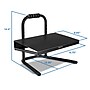 Mount-It! Adjustable Footrest, Black (MI-7807)~#|#~AA70BEA6-9D25-4412-ACC48D8E494B4C47_sc7