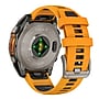 Garmin fenix 8 AMOLED Multisport GPS Watch, 47-mm, Titanium Stainless Steel Bezel with Orange/Graphite Band (010-02904-10)~#|#~AA78E79F-5144-49DA-B92E81C3F9E6AB7E_sc7