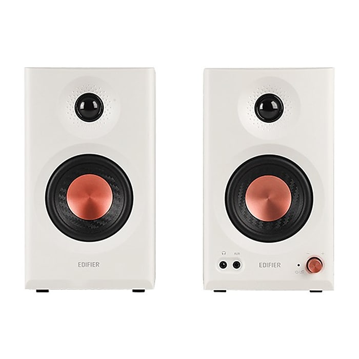 Edifier White Speakers Edifier QR65 Active Monitor Speakers White