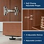 Sauder HomePlus 71"H Storage Cabinet with 5 Shelves, Sienna Oak (411963)~#|#~AA7C2A72-A97C-4B6D-BA03C418DD170428_sc7