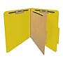 Medical Arts Press Pressboard Classification Folder, 1 Divider, 2" Expansion, Letter Size, Yellow, 10/Box (DV-T42-14-3YLW)~#|#~AA81BE78-86C0-4A4C-810452078AE738E3_sc7