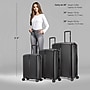 DUKAP Airley 3-Piece Hardside Spinner Luggage Set, TSA Checkpoint Friendly, Black (DKAIRSML-BLK)~#|#~AA8ABF5C-F02D-4374-B902A6F5C8D25041_sc7