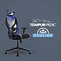 Tempur-Pedic Blaze Fabric Gaming Chair, Black/Blue (TP-BLAZE-BLU)~#|#~AA8DCCFF-7B9E-4B14-840ACDE94EFCB6D0_sc7