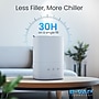 MIKO Breeze+ Evaporative Cool Mist Tabletop Humidifier, 1.5-Gallon, For Rooms 600 sq. ft., White (MAH-03W)~#|#~AA920C24-79D7-4247-805E55807CAD8C5B_sc7