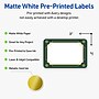 Avery Rectangle Multipurpose Labels, 2" x 3", White, 80/Pack (19479370390)~#|#~AA939C3B-7CB7-4E97-9528973B1F7F97E8_sc7