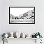 Amanti Art Moke Lake Horses IV by Laura Marshall Framed Canvas Wall Art Print, 23"W x 16"H (A42678809351)~#|#~AA9438C7-F271-4191-AD4B8D502A82E6B4_sc7