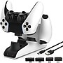 Nyko Charge Base Edge, Playstation 5 Compatible, Black/White (83314)~#|#~AA94EC97-5478-4883-869A1158C9FBE851_sc7