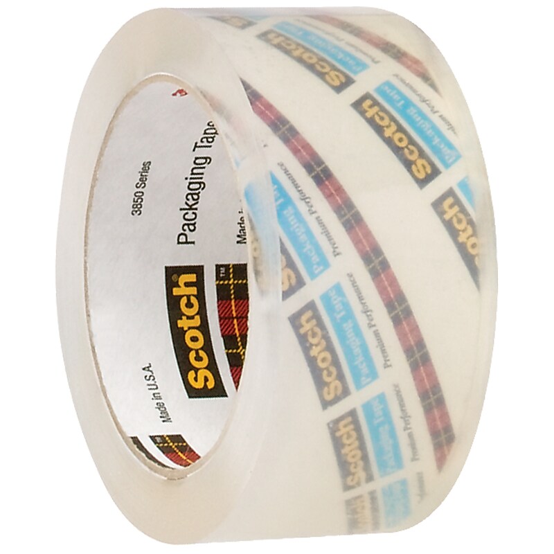 Scotch Packing Tape, 2" x 60 yds., Clear, 12/Carton (T9013850) image 1