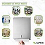 Alpine Industries Centerpull Paper Towel Dispenser, Stainless Steel, 2/Pack (480-2PK)~#|#~AA9D9B38-4062-46F7-A4D7C3BC8FDDE559_sc7