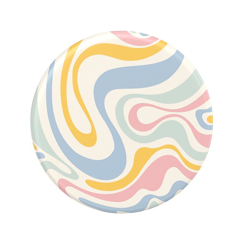 PopSockets PopGrip Universal Cell Phone Grip, Soft-Waves (806887) image 1