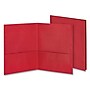 Oxford® Extra-Large Twin Pocket Portfolio, Red~#|#~AAA09E41-F7B3-4802-A73A1DE341E8D3B4_sc7