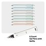 U Brands Retractable Gel Pen, Medium Point, 0.7mm, Black Ink, 8/Pack (7132U01-24)~#|#~AAA26E84-D342-4A5F-846D510A4D8DCF39_sc7
