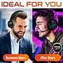 Delton G520 Wireless Noise Canceling Bluetooth Stereo Business/Gaming Over-the-Ear Computer Headset, Black (DBHG520)~#|#~AAA43B7C-9543-4913-AEAFEA3B02152668_sc7