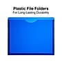Staples Moisture Resistant File Pockets, Letter Size, Assorted Colors, 10/Pack (TR18372)~#|#~AAAAEE13-50B5-435E-8D1D15DE2AC59E47_sc7