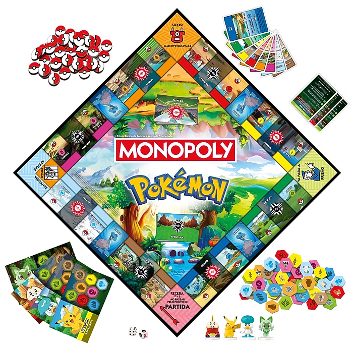 pokemon cards board game Pokemon Pokémon Catch Battle Board Game Set – GALA Board Games 旮旯桌遊 main image 0