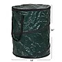 Household Essentials Collapsible Hamper with Lid, Green (2034-1)~#|#~AAB54318-D63B-41A3-899B9067A98140C0_sc7