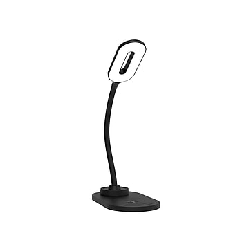Tzumi PowerSync LED Desk Lamp, 10.2", Black (8564ST)