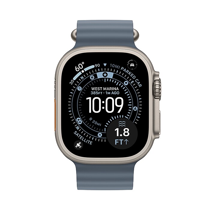 Apple Watch Ultra 3 GPS + Cellular Smartwatch, 49mm, Natural