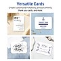 Avery Integrated Cards, 5" x 7", Matte White, 100/Box (95351)~#|#~AAC5D79A-B8AB-4758-BB36F168FF068DA8_sc7