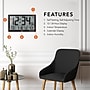 Marathon Slim Digital Wall Clock, Black (CL030062BK)~#|#~AAC78AB1-0D57-4946-BED68FEB78C6D8B7_sc7