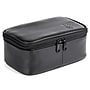 DOPP Business Class 9" Leather Toiletry Bag, Water Resistant, Black (06934D.BK)~#|#~AACACAD7-0AD7-4B58-A942F1BACB641382_sc7