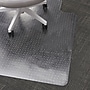 Staples Carpet Chair Mat with Lip, 36" x 48'', Flat-Pile, Clear (ST17346)~#|#~AACB6063-4EDB-4908-BFC6B64209F36D25_sc7