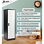 AdirOffice 48"H Single Tier Black/White Storage Locker (ADI629-01-B-W-DL)~#|#~AAD8A9B0-2E07-4F56-90E3FB50686E4920_sc7