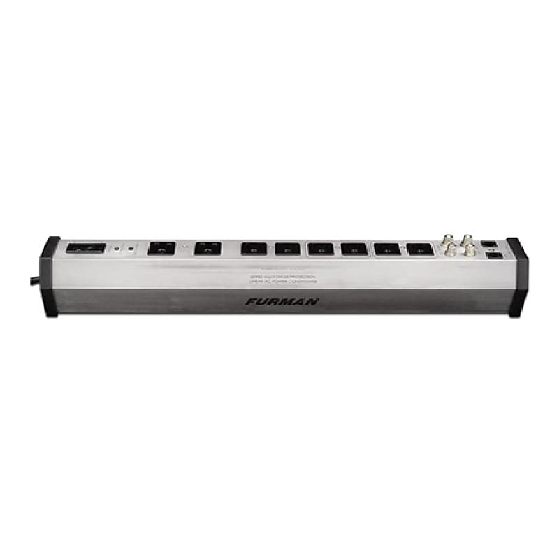 Furman 8-Outlet Surge Protector, White (PST-8D) image 1