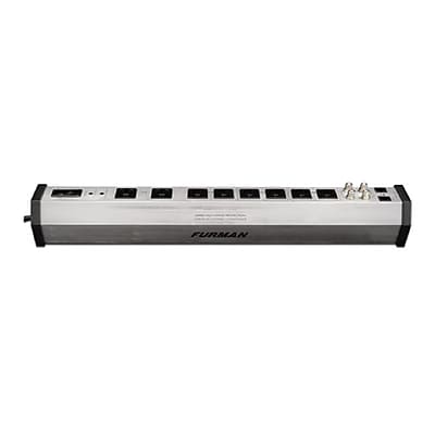 Furman 8-Outlet Surge Protector, White (PST-8D) Sansujyuku sansujyuku.com