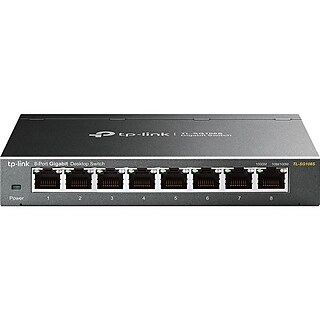 TP-LINK 18-Port Gigabit Ethernet PoE Unmanaged Switch, Black