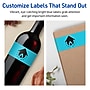 Avery Printable Rectangle Multipurpose Labels, 9.75" x 1.25", Bright Blue, 400/Box (94262)~#|#~AADFCB9C-7597-44DE-AD4A35AE4D02C8AD_sc7