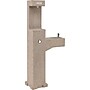 Global Industrial Outdoor Drinking Fountain w/ Bottle Filler, Rotocast Granite Finish (603601)~#|#~AAE25560-C58B-489C-90FBF382E4D648B3_sc7