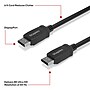 Staples TECH 6 ft. Display Port to Display Port Audio/Video Cable, Male to Male, Black (ST62474)~#|#~AAE27DE8-AF94-4173-AA9B0047A6911CD9_sc7