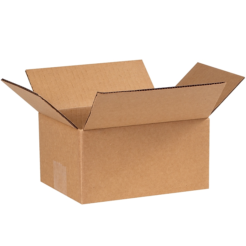 7" x 6" x 4" Shipping Boxes, 25/Pack (764) image 1