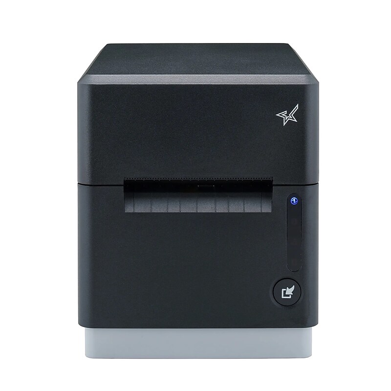 Star Micronics 39658110 mC-Label3 Direct Thermal Multifunctional Receipt & Label Printer, USB, Black image 1