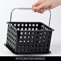 iDESIGN Small Stackable Plastic Storage Bin, Black, 3/Pack (29403M3)~#|#~AAEBC4B9-3128-41DA-A3DB83AA829F4D01_sc7