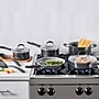 Cuisinart Advantage 11-Piece Ceramic Cookware Set, Black (55C11BK)~#|#~AAEC4258-5DD7-45BF-863A48B7DA0B8C72_sc7