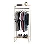 Iris 12.38" x 10.5" Garment Rack, White Metal (596268)~#|#~AAEECBA9-D70F-4FBC-B738041205E6B8F6_sc7