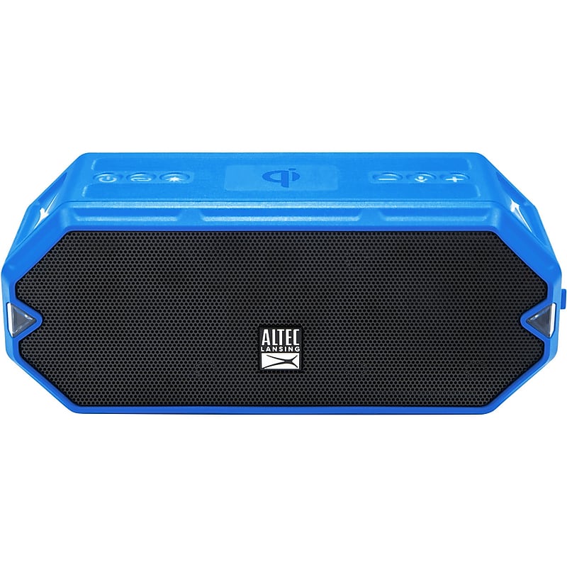 Altec Lansing HydraBlast Wireless Bluetooth Speaker, Waterproof, Blue (IMW1300-RYB) image 1