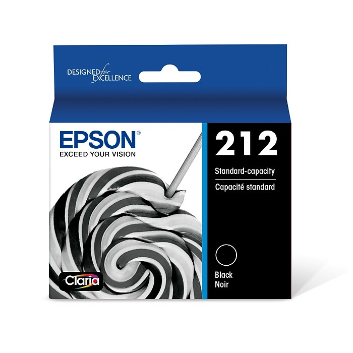 Epson T212 Black Standard Yield Ink Cartridge (T212120-S) | Staples