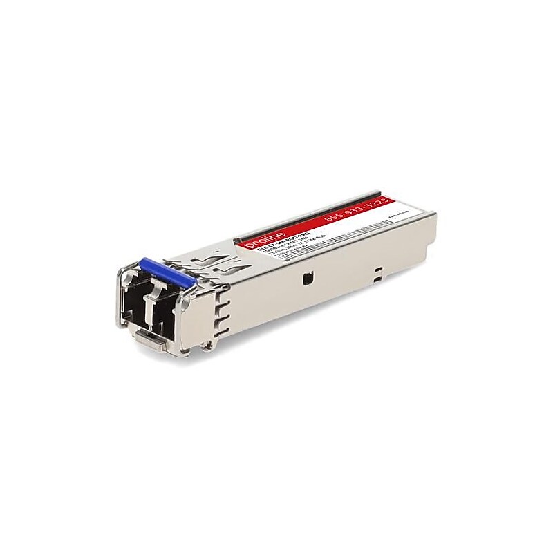 Cisco Gigabit Ethernet Single Mode SFP Transceiver Module, 1000 Mbps (GLC-LX-SM-RGD=) image 1