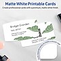 Avery Arched Rectangle Business Cards, Matte White, 200/Pack (19479398886)~#|#~AAF9ECE1-D0CE-464E-BC1E1C2CBFAF04A3_sc7