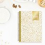 2026 Blue Sky Day Designer Gold Spotty 5.875" x 8.625" Weekly & Monthly Personal Organizer, Plastic Cover (154644)~#|#~AAFEB129-03DB-4526-AF6BA205A31E2DDE_sc7