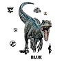 York Wallcoverings Jurassic World 2 Blue Velociraptor Children's Decal, Music, Movies & TV (RMK3799GM)~#|#~AB029466-C739-42FD-A5BC90EFC0B921A6_sc7