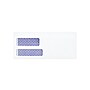 Staples Self Seal Self Seal Security Tinted #10 Double Window Envelopes, 4 1/8" x 9 1/2", White, 500/Box (ST28730-CC)~#|#~AB07A4B6-78AA-4B77-AE76E688D07955AE_sc7